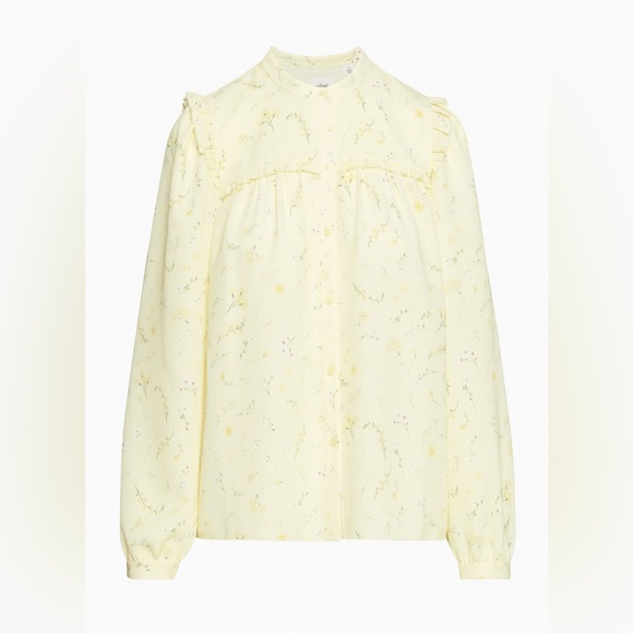 Aritzia Wilfred Nimbus Blouse Size Small - Picture 5 of 10